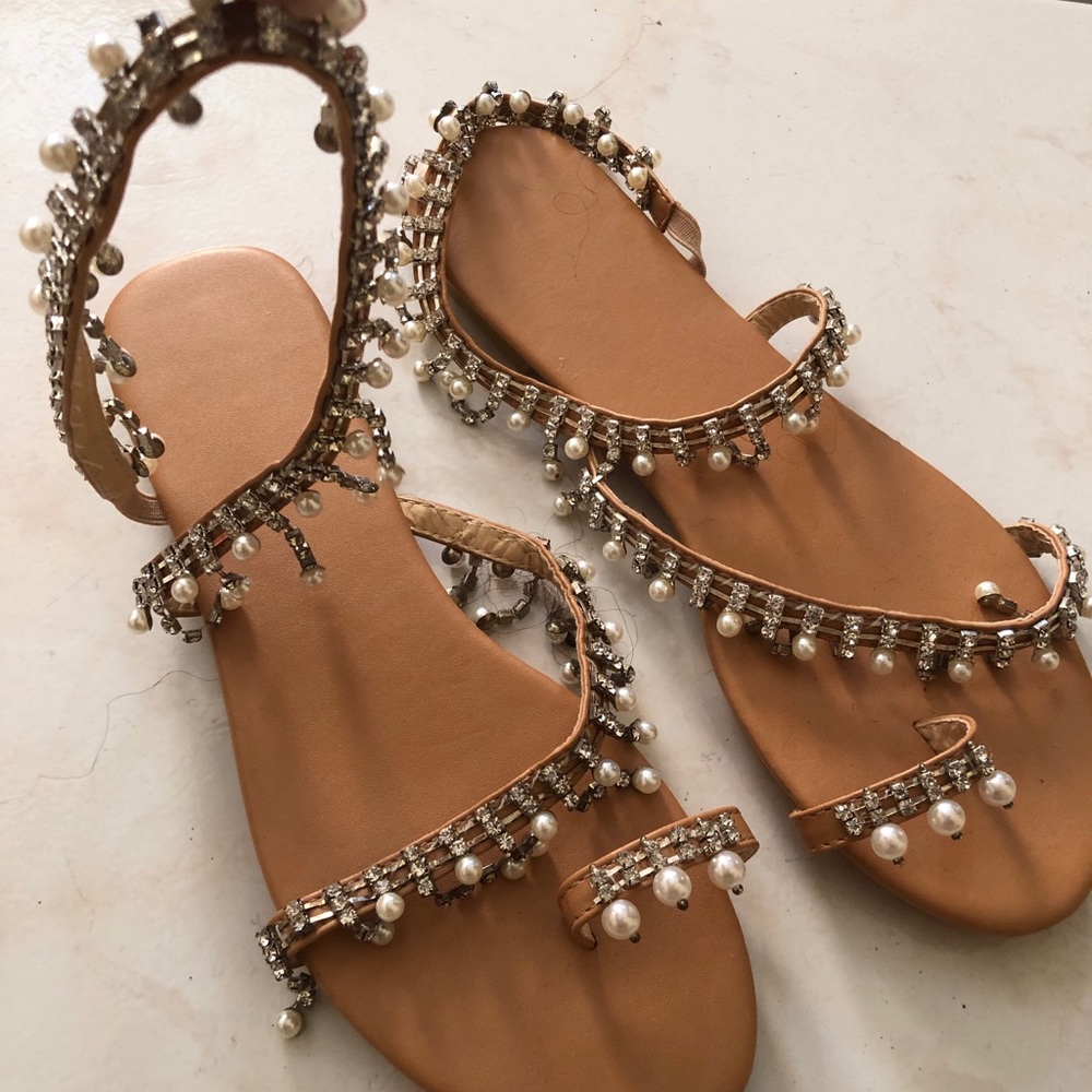 Beaded Sandals